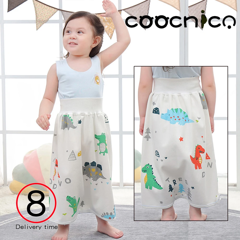 Emiraoh 1/3 PC Comfy Baby Diaper Skirt Reusable Waterproof Shorts Skirt 2 in 1 Baby Girls Boys Training Pant 