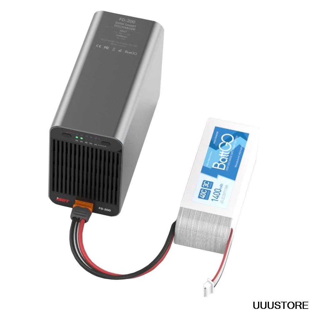 ISDT FD-200 200W 25A беспроводной контроль приложения разрядник для 2-8S Lipo батареи