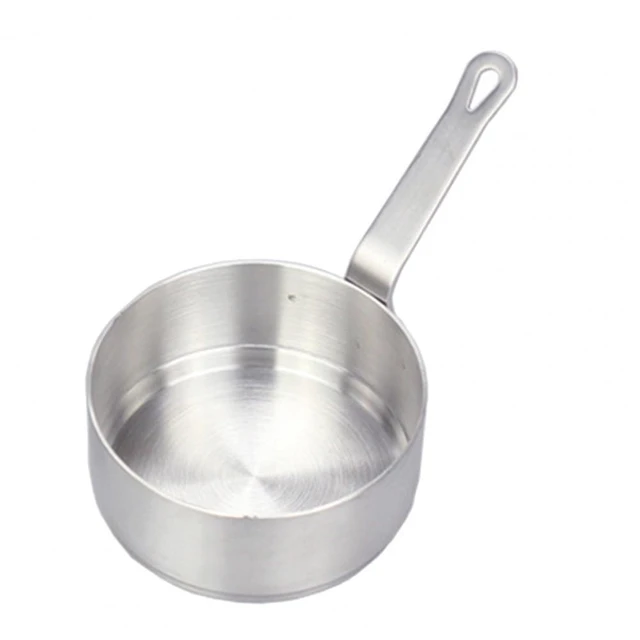 Stainless Saucepan Small Cooking pot pan Milk Warmer 50ml + 100ml 