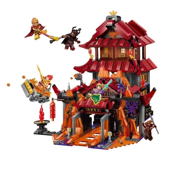 

Enlighten Journey West Wukong series Combat Defeat the demon Model building blocks Educational DIY toys bricks gift For Children