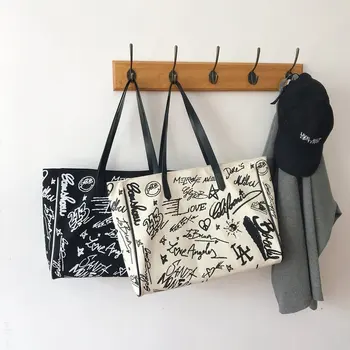

2020 Summer New Ladies Canvas Zipper Handbag Fashion Brand Design Shoulder Bag High Quality Large Capacity Crossbody Bag