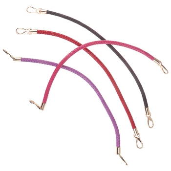 

1Pc 60cm PU Leather Braided Rope Handles For Handmade Bag DIY Accessories