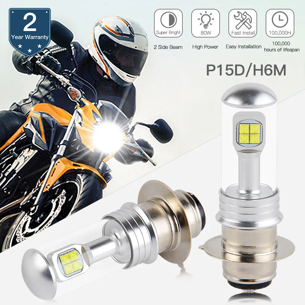 Светодиодный фонарь для мотоцикла, пригодный для Yamaha Bear Tracker 250 YFM250B 1999-2002 6500K 12V CREE светодиодный яркий свет