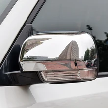 Для Mitsubishi Pajero 2007- Бортовая дверь ABS зеркало заднего вида крышка отделка автомобиля Стайлинг
