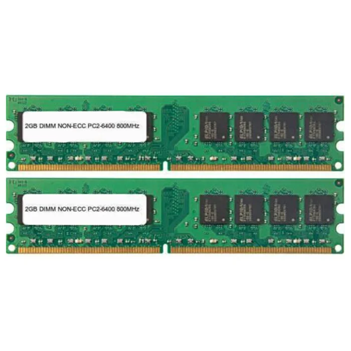 2 шт. MT 2G DDR2 800 PC2-6400U настольных ПК памяти бар FKU66