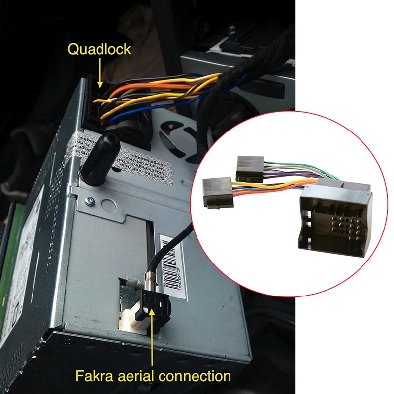 Car Radio ISO Adapter Switch Cable for Opel Astra H Corsa C Antara Combo Meriva Zafira for Vauxhall Agila Movano Car Radio Adapter