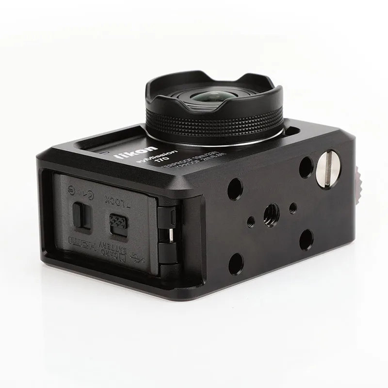 Защитный кожух из алюминиевого сплава для камеры Nikon KeyMission 170 KEY170 аксессуары для экшн-камеры