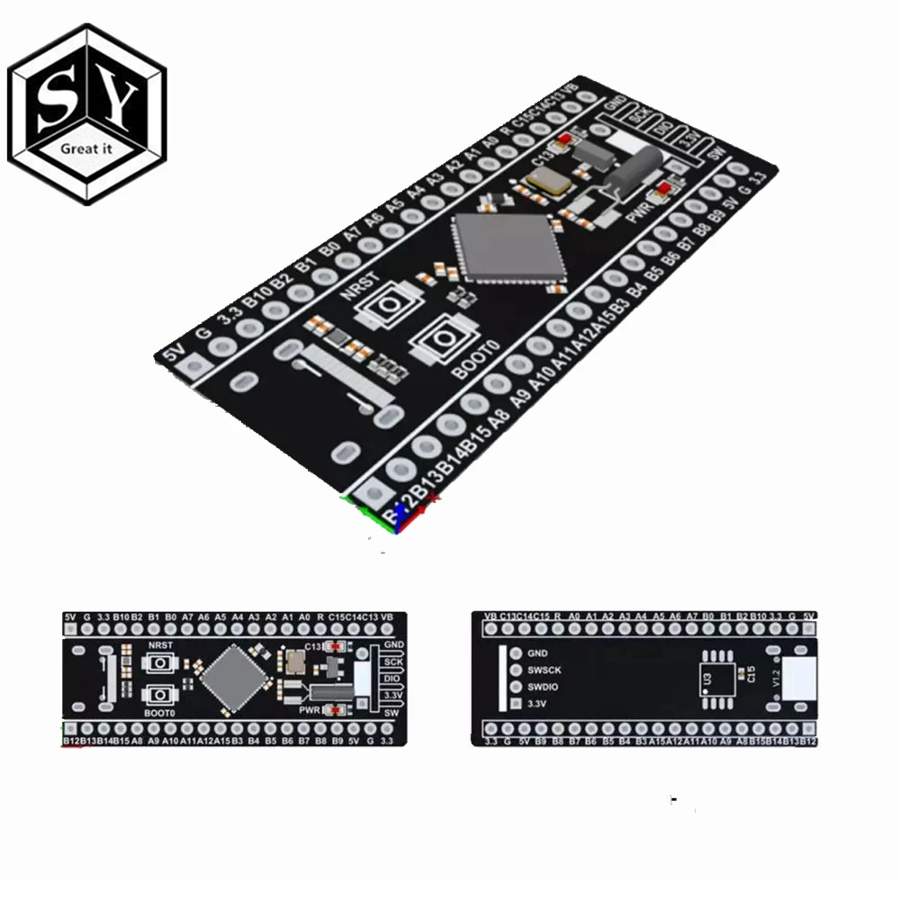 GREAT IT STM32F401 макетная плата STM32F401CCU6 STM32F411CEU6 STM32F4 обучающая плата