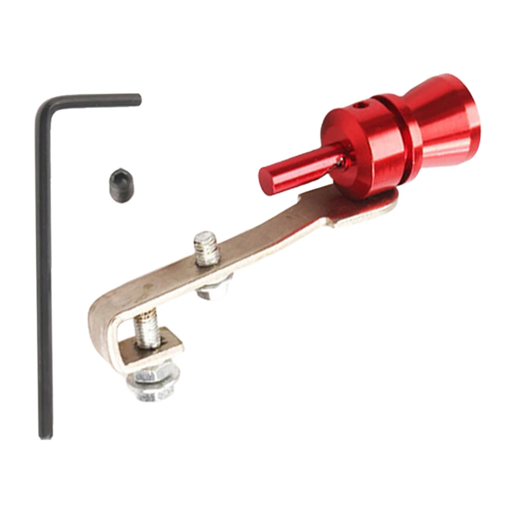 S/M/L/XL Auto Exhaust Sound Whistle Maker Whistle Aluminum Exhaust Pipe Sounder
