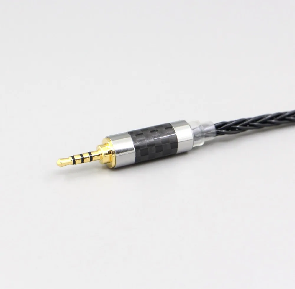 LN006444 2,5 мм 3,5 мм XLR сбалансированный 8 Core OCC серебро смешанные кабель для наушников Audeze LCD-3 LCD3 LCD-2 LCD2