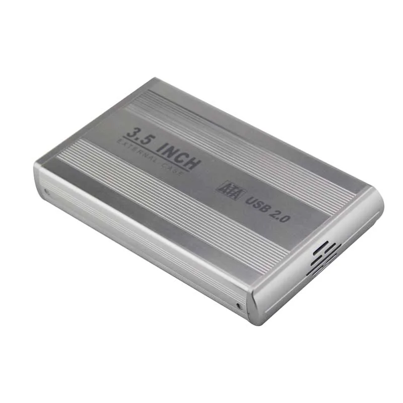 

New 3.5 inch USB 2.0 SATA External HDD HD Hard Drive Enclosure Case Box NC99