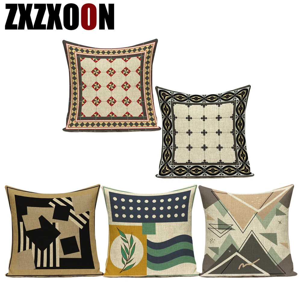 Boho Стиль полиэстер Декоративные диванные подушки мандалы в форме квадрата