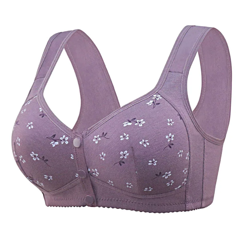 Soutien-gorge Femme Fermeture Devant - Dentelle Avec Armatures - Confort Quotidien Et Sport - Bralette Complète