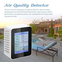 Air Kwaliteit Monitor 400-5000 Ppm Co2 Gas Analyzer Ppm Sensor Luchtkwaliteit Monitor CO2 Detector Gas Concentratie Tft intelligente