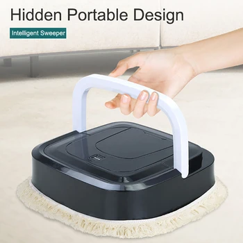 

Household Automatic Smart Robot Vacuum Cleaner Hand Push Floor Electric Mop Machine Sweeper Rechargeable Auto Floor Cleaning