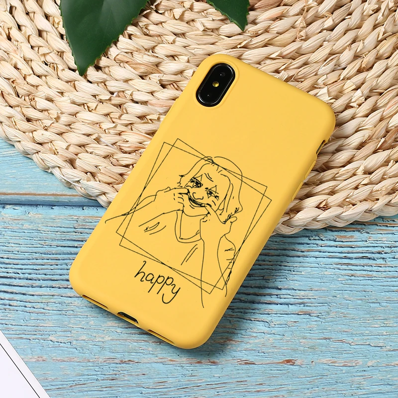 Роскошный чехол Joker для iPhone 11, XR, X, Xs, Max, 8, 7, 6 Plus, 6 S, силиконовый чехол для телефона, мягкий смарт-чехол, крутые чехлы - Цвет: Joker1 Yellow