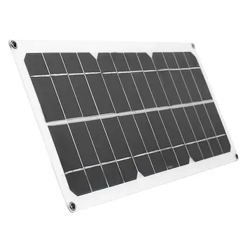 

10W solar power panel DC crocodile clip output Monocrystalline silicon USB solar panel outdoor camping power solar panel