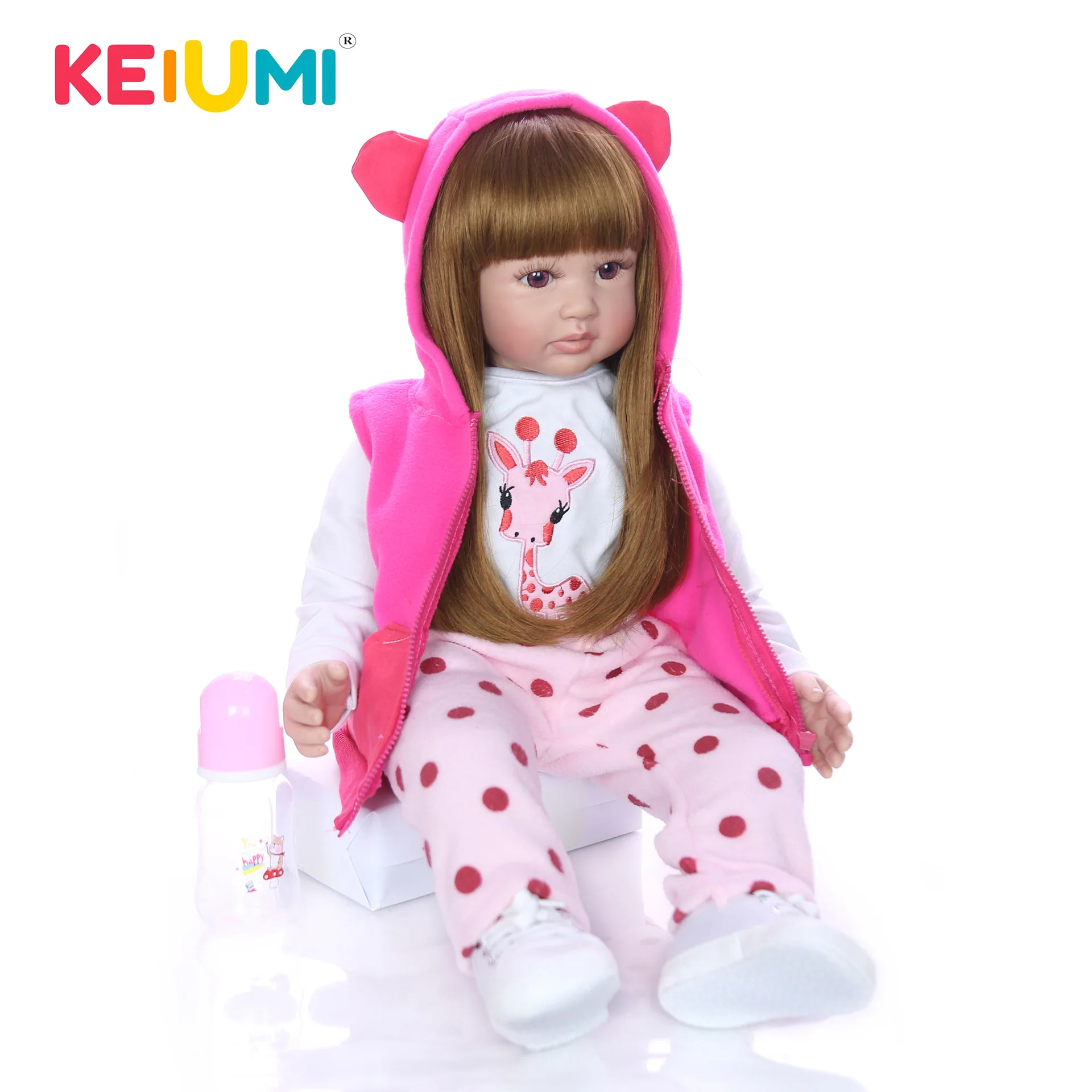  Keiumi 24-Inch Reborn Baby Doll Reborn Baby Cloth Body Model Infant AliExpress New Style