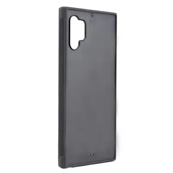 

50pcs Blanks DIY Cover Phone Case For Samsung Note10 Note10 Plus TPU Rubber Groove Case