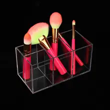 Прозрачный Портативный хранение для принадлежностей для дизайна ногтей коробка для рабочего стола, Нейл-арт организатор ящик для ногтей, для маникюра