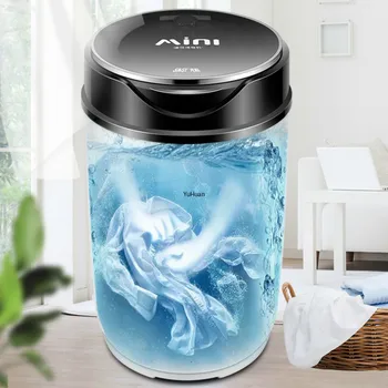 

Mini Washing Machine Single Barrel Semi-automatic Portable Washing Machine Home Washing Machine 220V