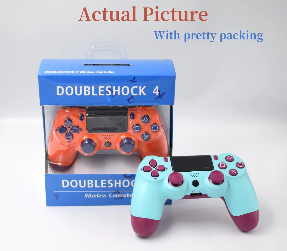 Беспроводной геймпад для PS4 контроллер Bluetooth беспроводной контроллер для PS4 Геймпад подходит для PS3 для Dualshock 4 Вибрационный джойстик