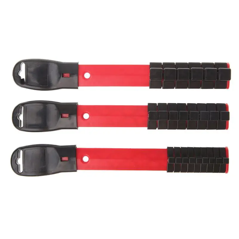 

3Pcs/ Set 1/4\" 3/8\" 1/2\" Plastic Socket Rack Storage Drive Rail Tray Holder