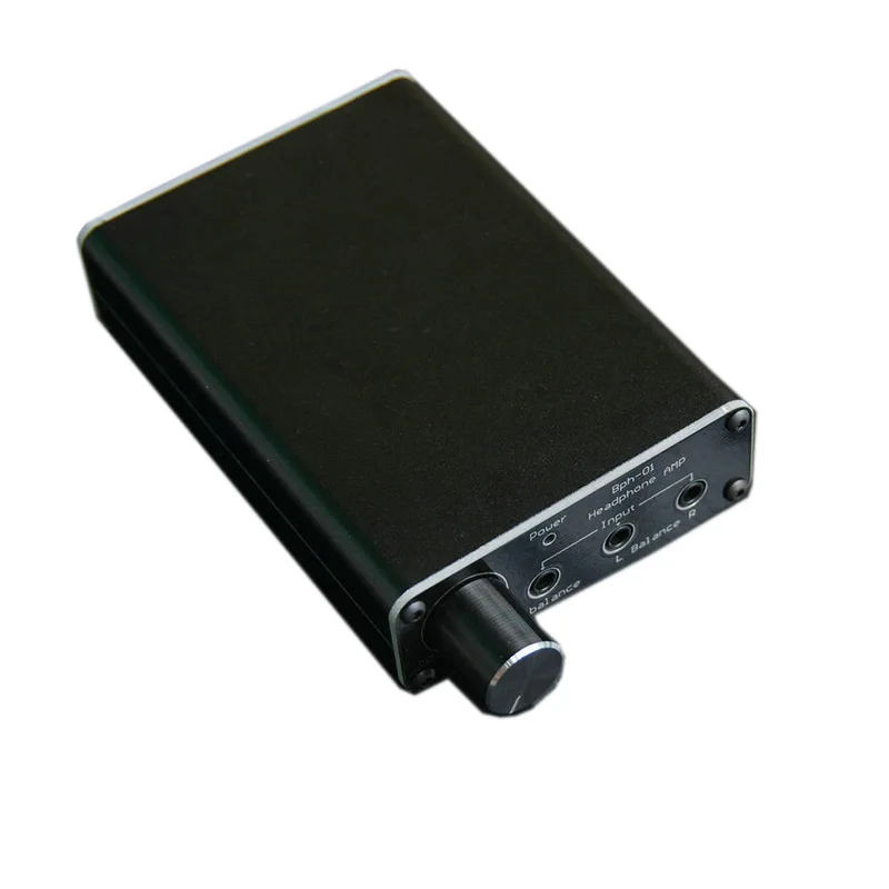 Dual TPA6120 Portable HiFi Full Balanced Audio earphone Amp headphone amplifier supports single ended input output T1397