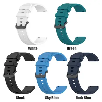 

22mm Silicone Watchband Wrist Strap Belt adjusted size for Amazfit GTR 47mm/Pace/Stratos for Amazfit 2 Stratos