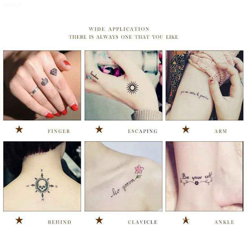 Temporary Tattoo Juice For Body Art Waterproof Liquid Paint_voghion.com