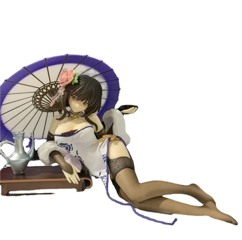 

anime game Zhaojun Yuhuan Sexy Figure PVC Action Keiseiran Series Four Great Beauties Girl Collection Model Gift