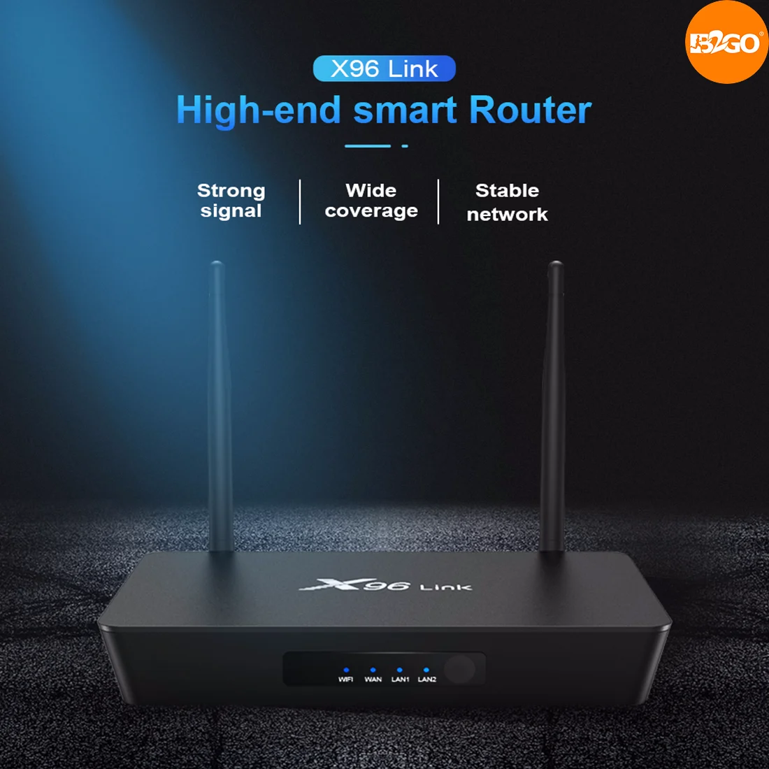 B2GO 4K HD IPTV, Amlogic S905w 2 Гб 16 Гб X96 link Android tv Box
