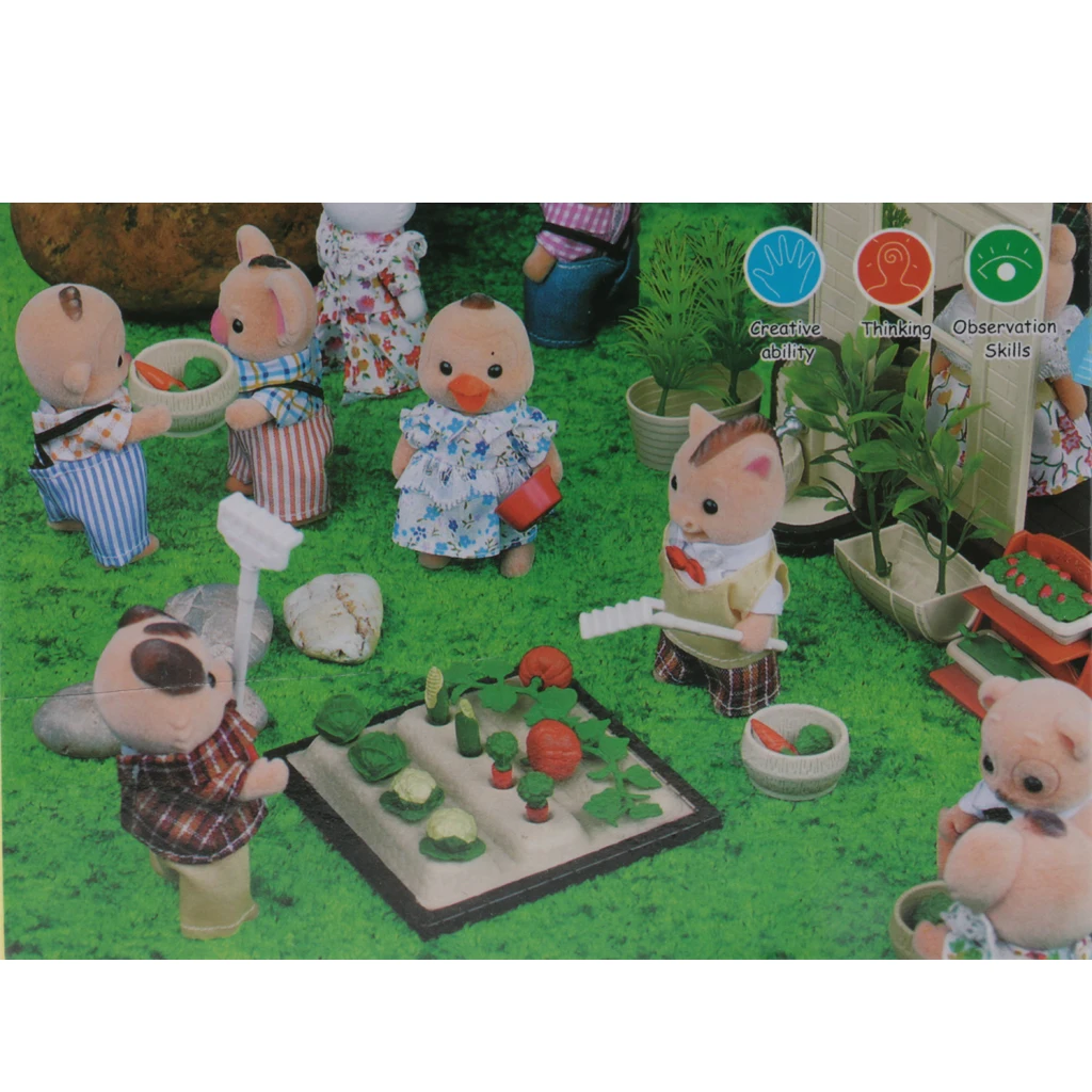 Dolls House Miniatures 1/12th scale Set of 2 Resin Garden Gnomes D1916 