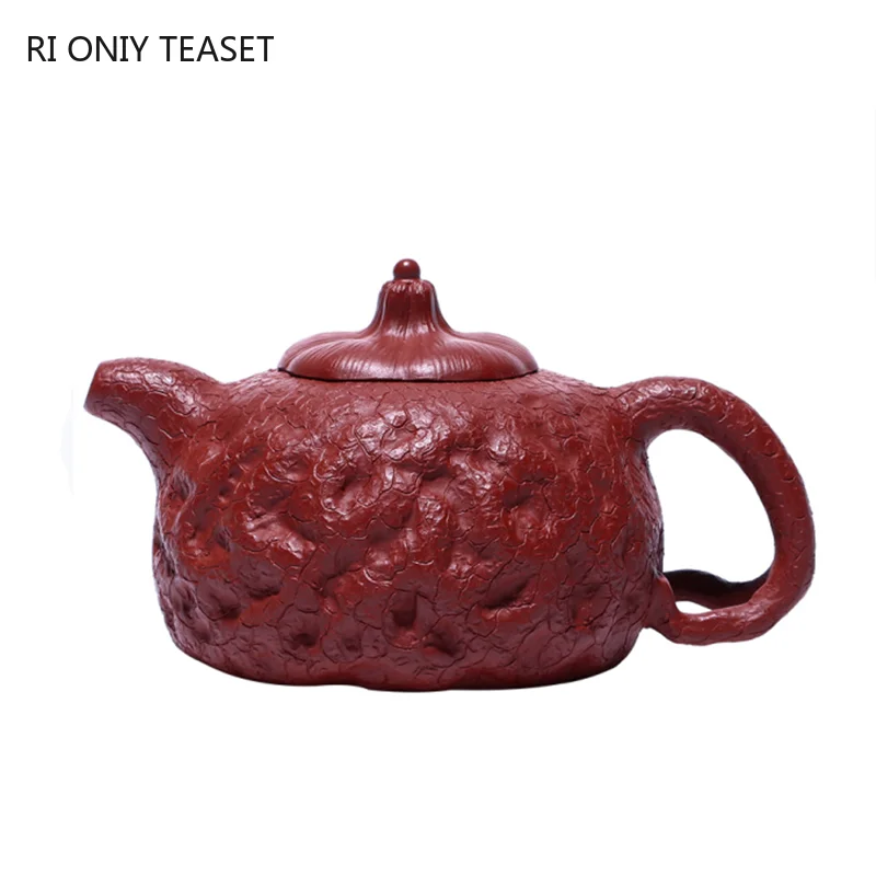 

200ml Boutique Yixing Purple Clay Teapots Raw Ore Dahongpao Household Tea Pot Chinese Zisha Filter Tea Maker Customized Gifts