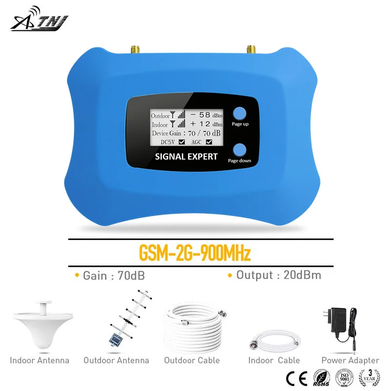 Горячая распродажа! Мини gsm900mhz Мобильный усилитель сигнала, GSM 2g сотовая связь повторитель сигнала комплект усилителя, покрытие 200m2 для домашнего использования