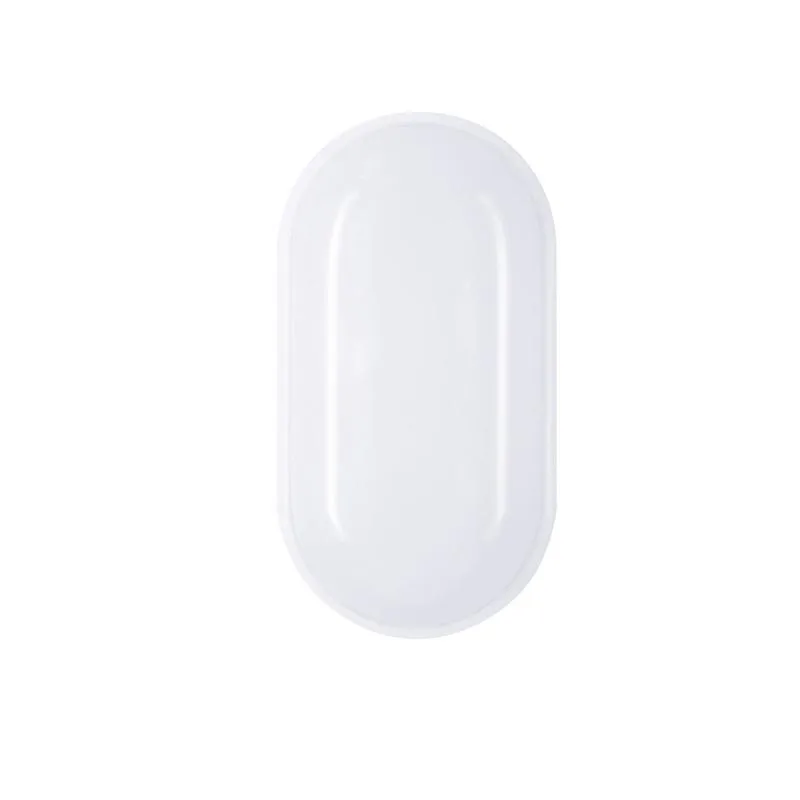 oval Круглый/Овальный/Квадратный светодиодный влагостойкий потолочный светильник водонепроницаемый IP65 Светильник потолочный для ванной комнаты открытый 15 Вт 20 Вт садовая уличная настенная лампа - Цвет корпуса: oval