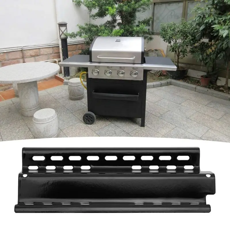 4pcs Universal BBQ Straight Pipe Barbecue Grill Tube Burners Stainless Steel Gas Grill Parts Replacement Outdoor Picnic Grilling