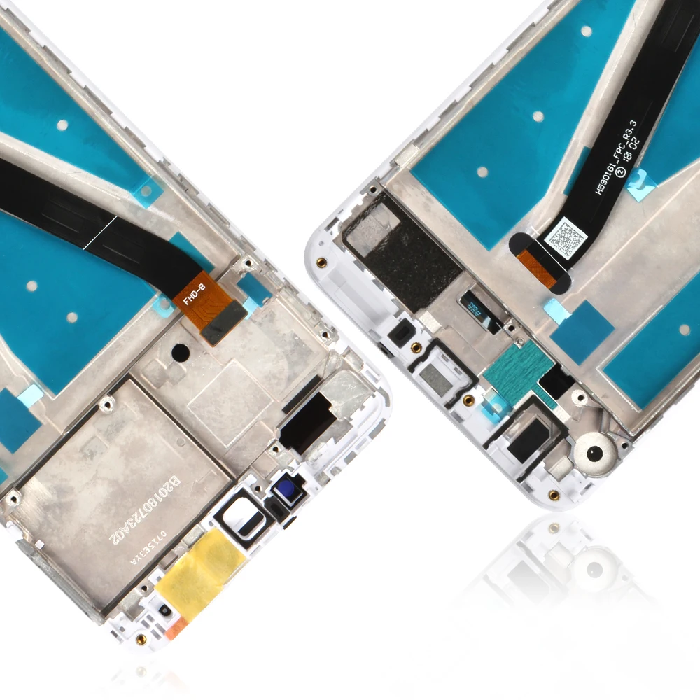 Жк панель Srjtek для Huawei Y9 2018 сенсорный экран дигитайзер в сборе рамка FLA L22 LX2 LX1 LX3 LA10