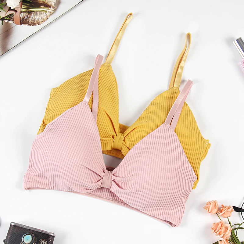 

Sexy Push Up Bras For Women Underwear strapless top wrap top Breathable Wireless Bralette Seamless Push Up Bras wrap top B0145