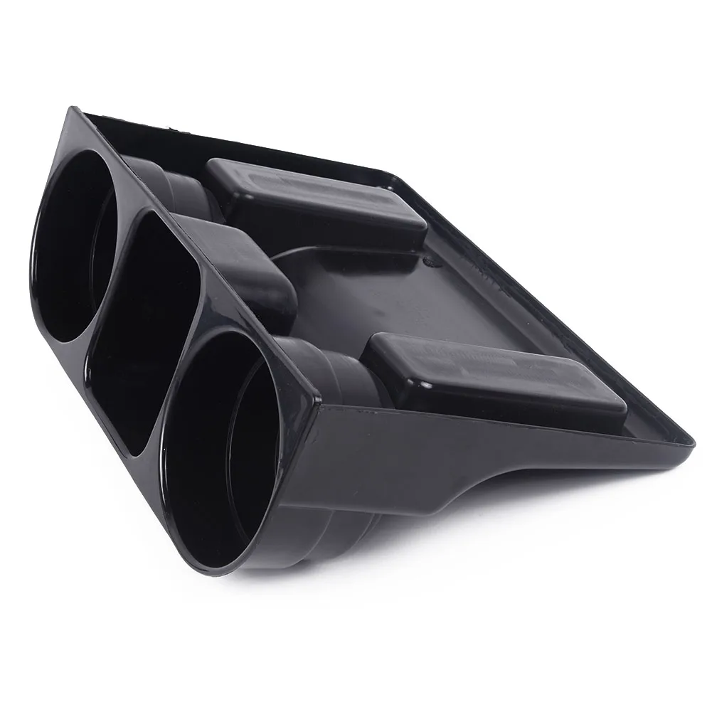 Black ABS car Seat Wedge Cup Holder for additional space 28*21*10cm Car interior decoration car Seat Cup Holder