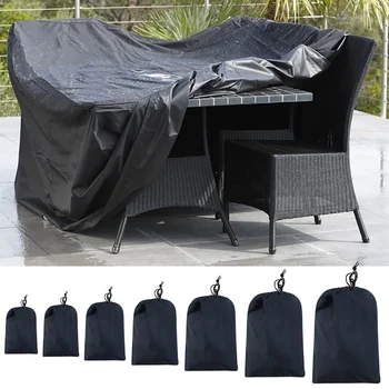 

Oxford Cloth Furniture Cover Dust Proof Waterproof Portable Furniture Cover For Outdoor Shade Sails & Nets