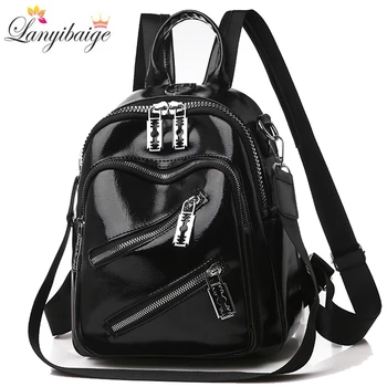 Zaino da donna di moda Designer zaino da viaggio in pelle Pu borsa a tracolla Casual borse da scuola di alta qualità per ragazze adolescenti Sac