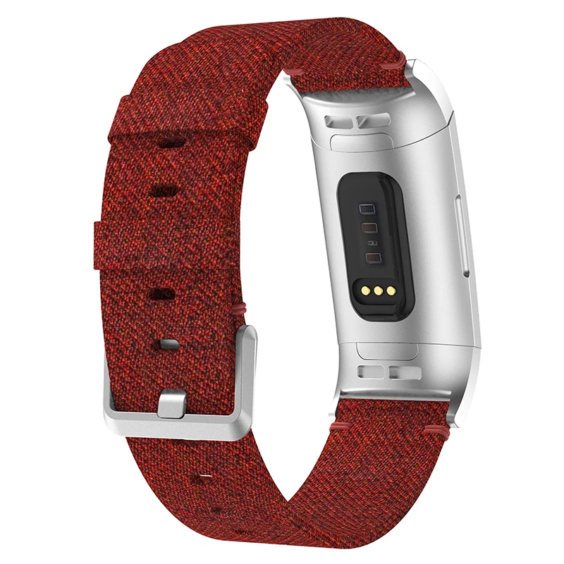 Нейлоновый ремешок для часов Ремешок для часов Quick Release запасной ремень для FitbitCharge 3