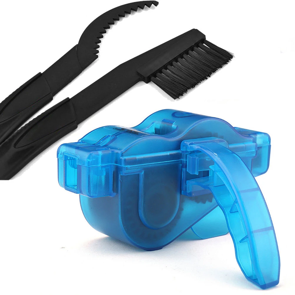 

WOSAWE Bicycle Chain Cleaner Mountain Bike Scrubber Brushes Wash Tool Set Cycling Cleaning Kit Bicycle Repair Tools Accessories