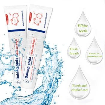

Professional Baking SodaToothpaste Stain Removal Whitening Baking Soda Toothpaste Fight Bleeding Gums Toothpaste TSLM1