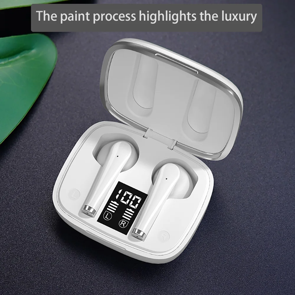 Hifi Wireless Headphone Charging Box Earphones Bluetooth 5 0 Mini 9D Waterproof Sports Stereo Earbuds Headsets With Microphone