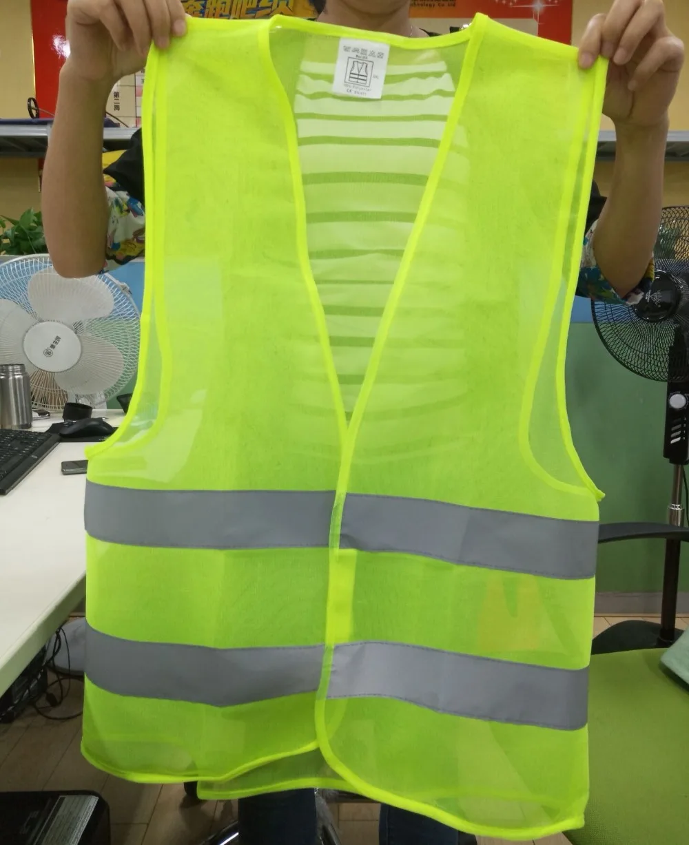 Новинка, хит, унисекс, L, XL, XXL, XXXL, светоотражающий жилет, рабочая одежда, обеспечивает высокую видимость, день, ночь, Предупреждение, Детский защитный жилет