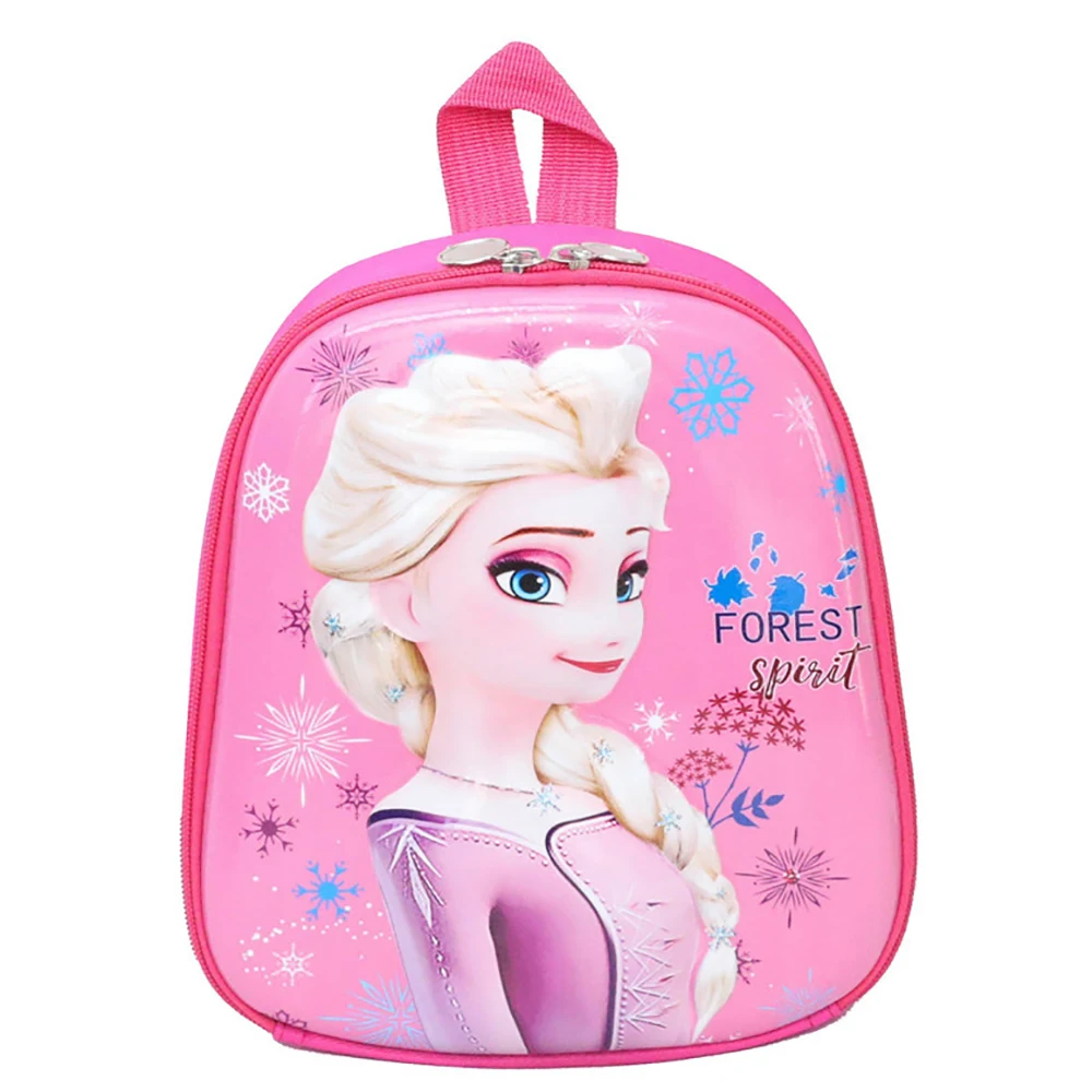 Disney Kids Cartoon Frozen Backpack Bags For Girls Sofia The First Waterptoof Handbags Kindergarten Travel Cute Fashion Packages