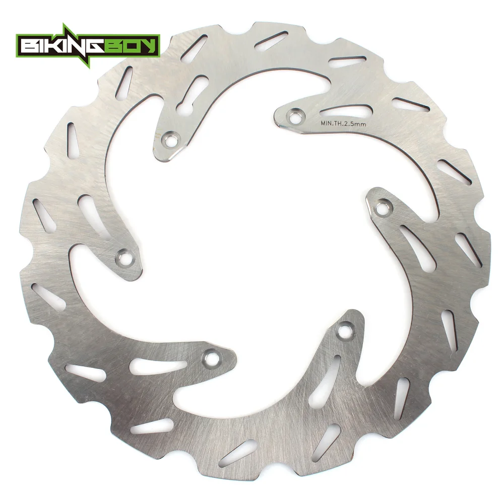 BIKINGBOY MX Offroad спереди тормозного диска тормозной диск для KTM 125 200 250 300 350 400 450 500 505 525 EXC SXS SX SX-F SXS-F XC XC-F - Цвет: Silver