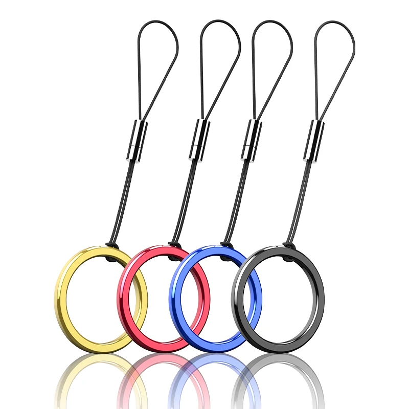 

Detachable Metal finger ring Lanyard For iPhone Samsung xiaomi phone case Camera GoPro USB Flash Drives Keys ID Card Universal